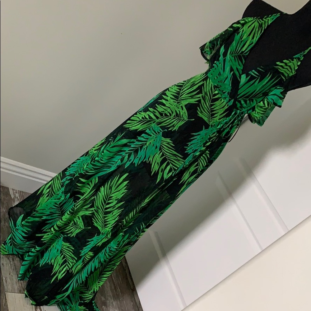 Vici Dolls Tropical Wrap Dress